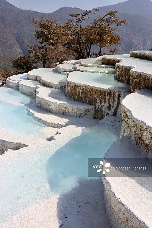 香格里拉·白水台图片素材