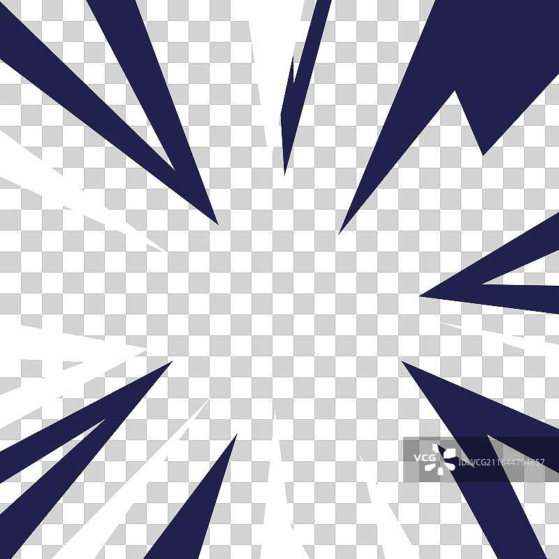 波普艺术放射状彩色漫画书杂志封面图片素材