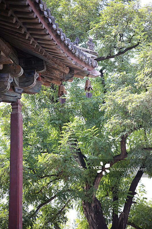 天津蓟州独乐寺四大天王图片素材