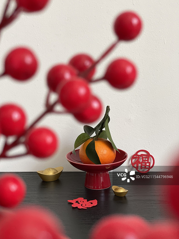 新年氛围感图片素材