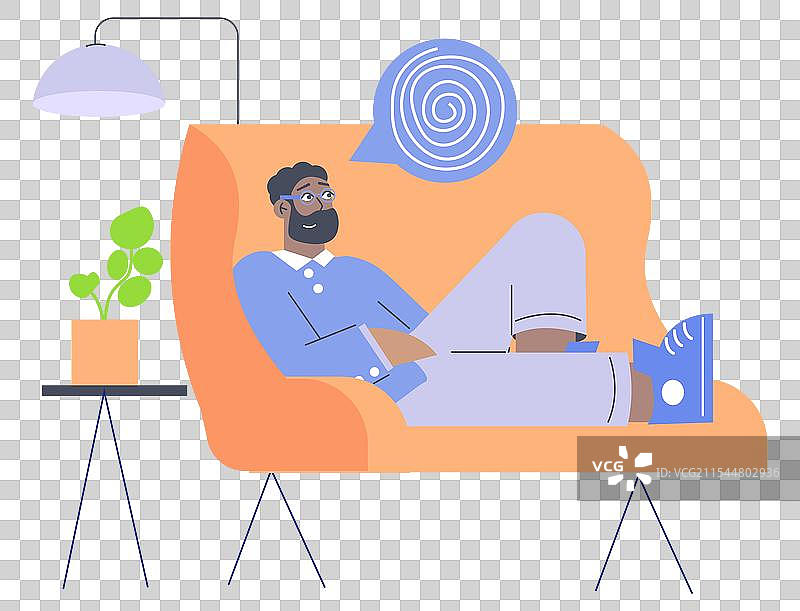 平面设计的商人图片素材