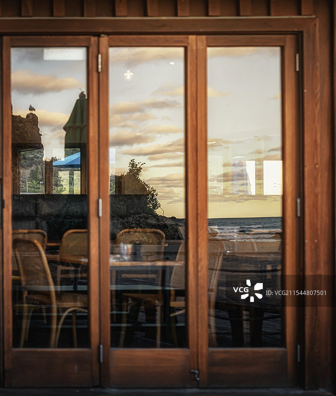 基督城萨姆纳沙滩图片素材