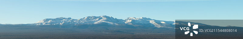 长白山全景图片素材