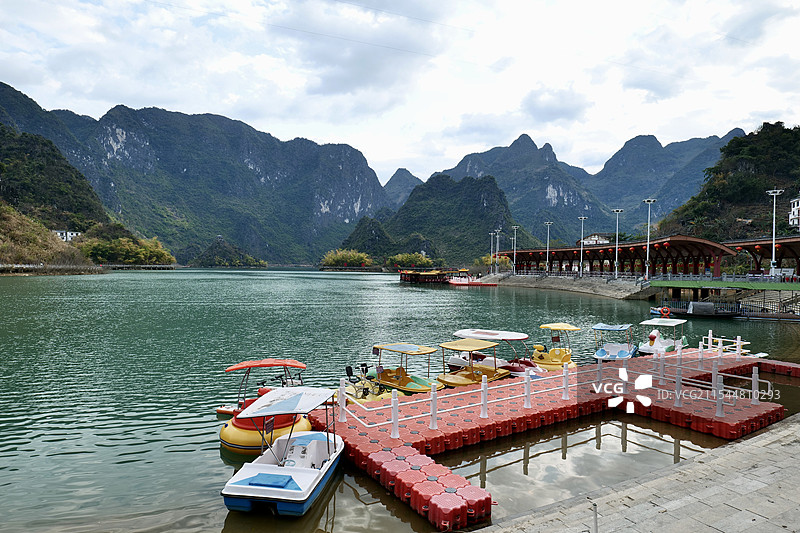 广西浩坤湖图片素材