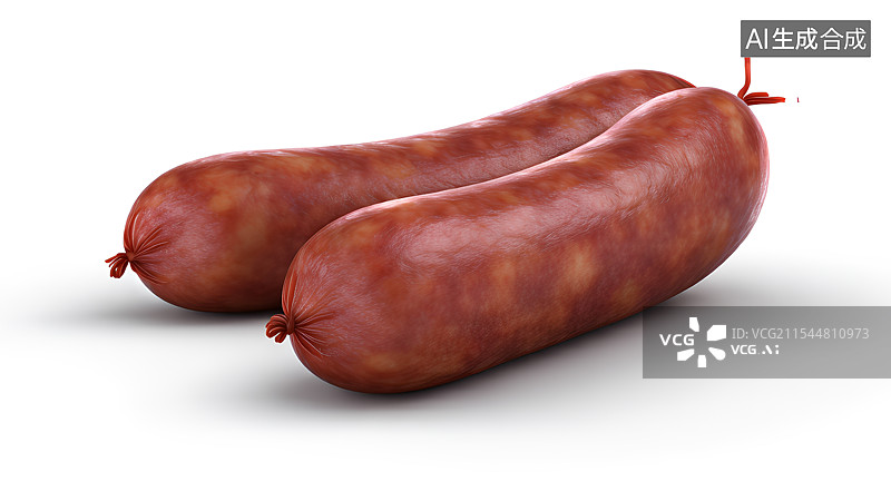 【AI数字艺术】3D渲染美食，香肠，腊肠，肉肠，烤肠图片素材