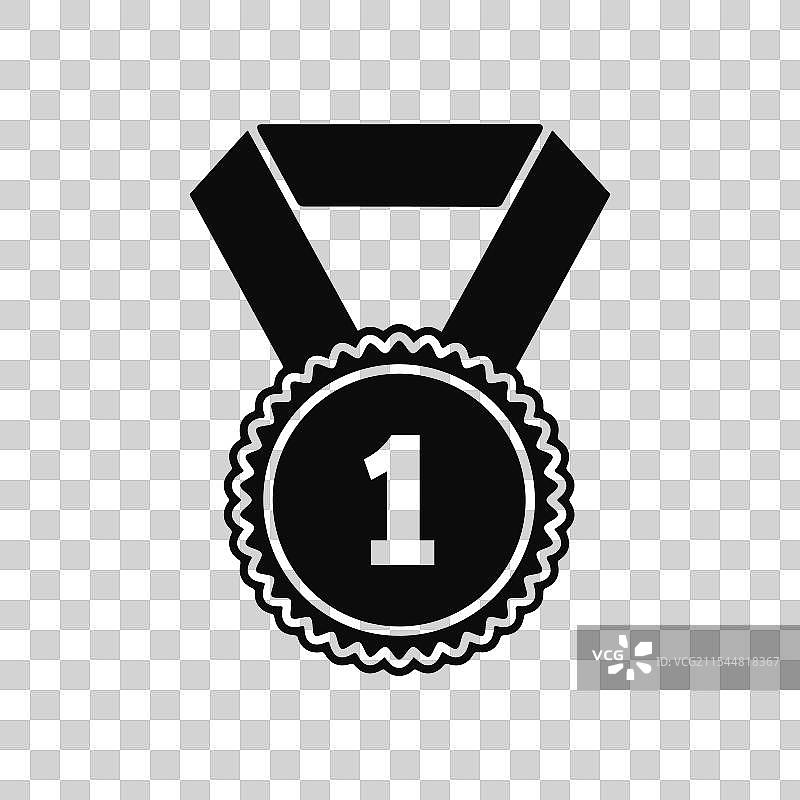 比赛用的编号奖牌图标集图片素材