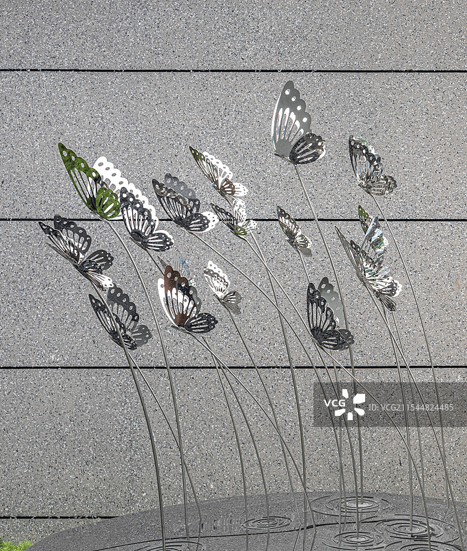 房地产园林示范区景观图片素材