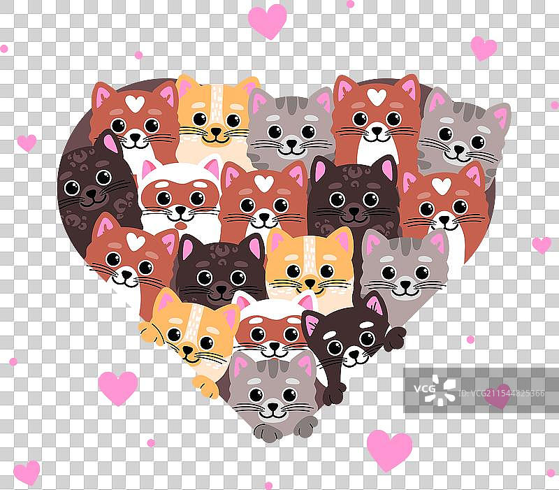 国际猫咪日海报图片素材