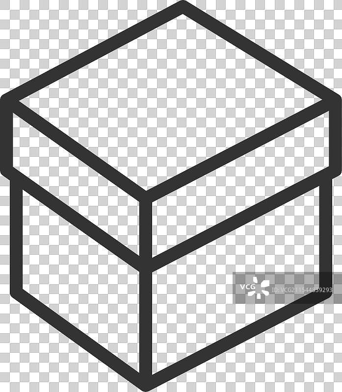 交付包装图标 货物纸箱图标图片素材