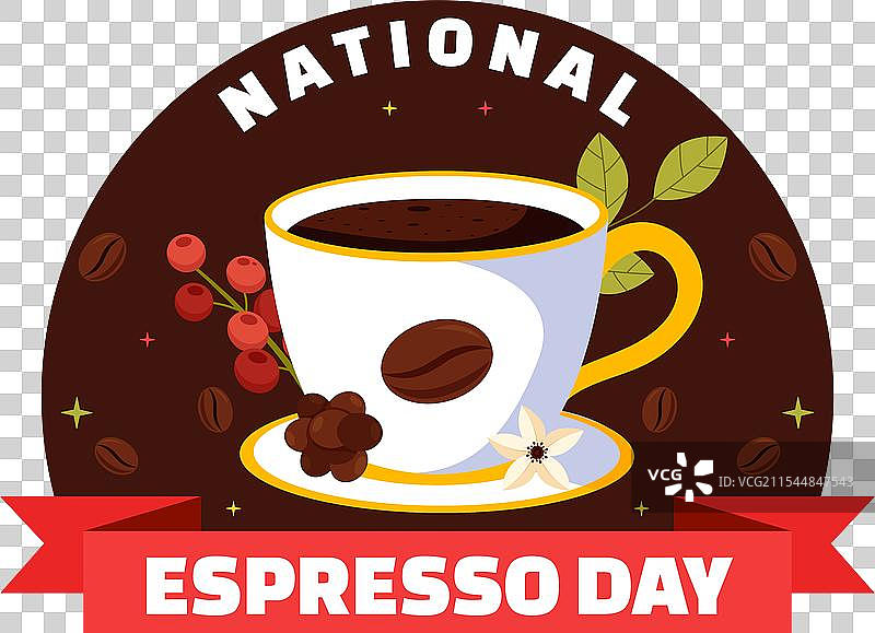 11月23日的国家浓缩咖啡日庆祝活动图片素材