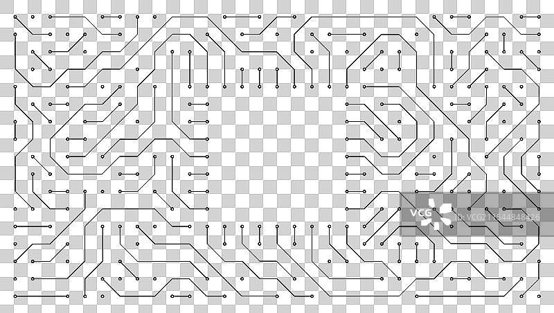 综合数字技术电路图案图片素材