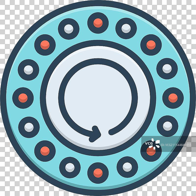 旋转的图片素材