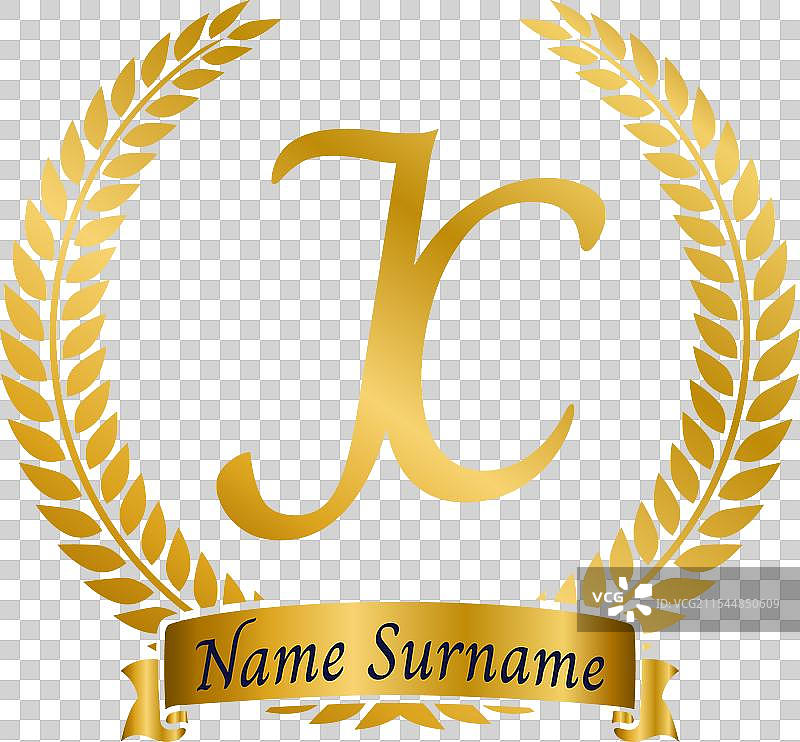 字母j和c的初始jc字母组合标志设计图片素材