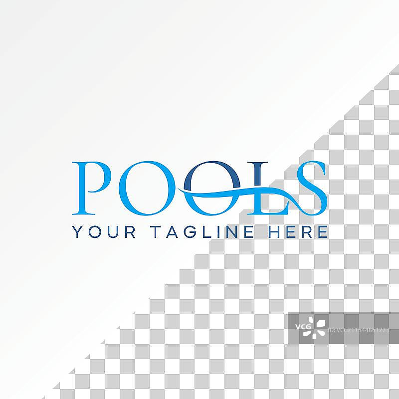 游泳池字体的文字初始图案图片素材