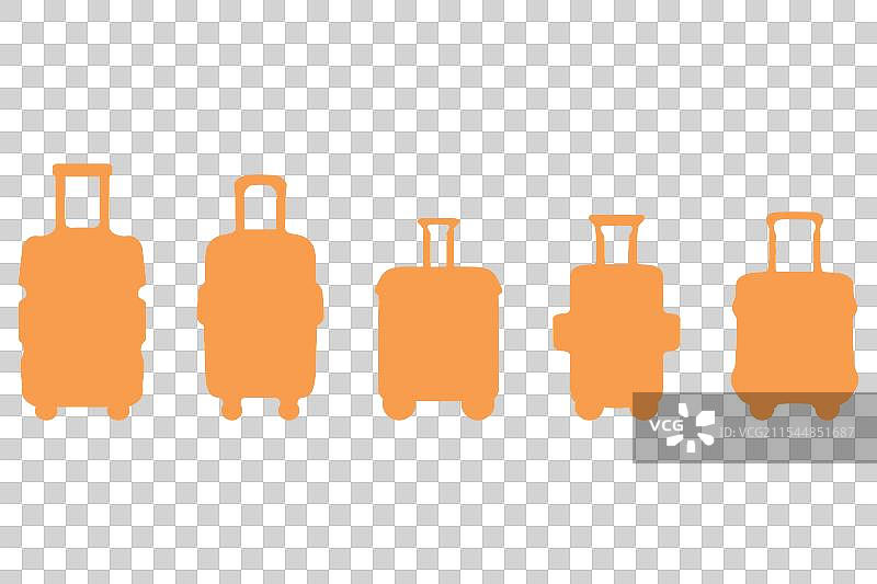 简约旅行箱时尚设计图片素材