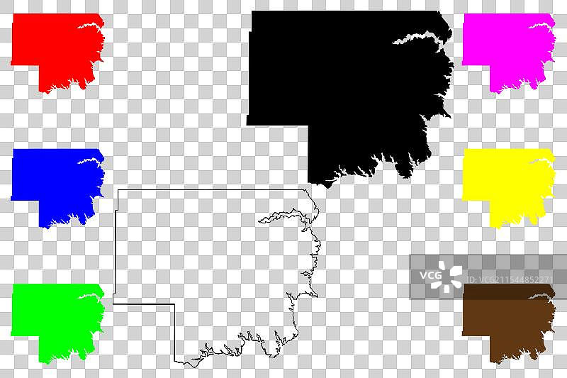 南达科他州杜威县图片素材