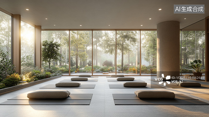 【AI数字艺术】高端养老院休闲养老设施图片素材