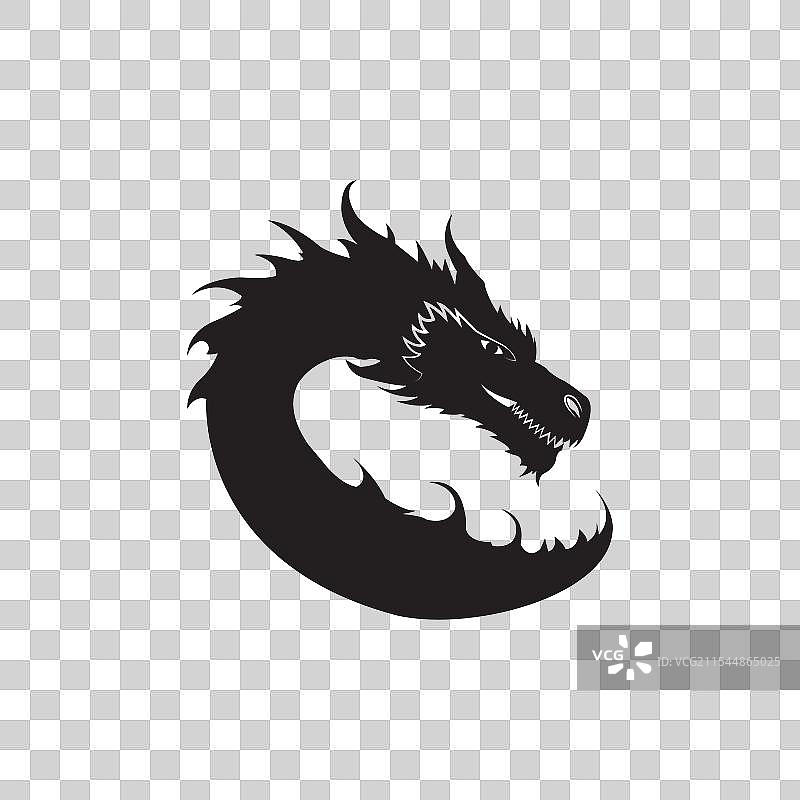 龙蛇标志设计图片素材