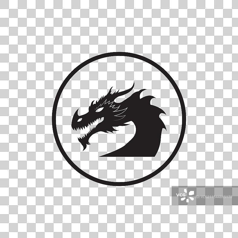 龙蛇标志设计图片素材