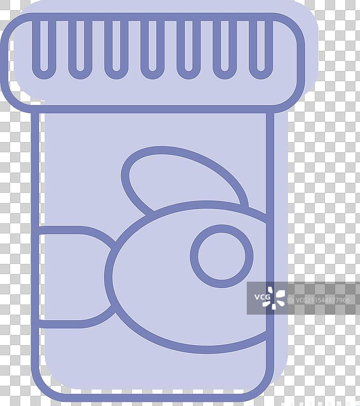 与牛奶和饮料符号相关的鱼食图标图片素材