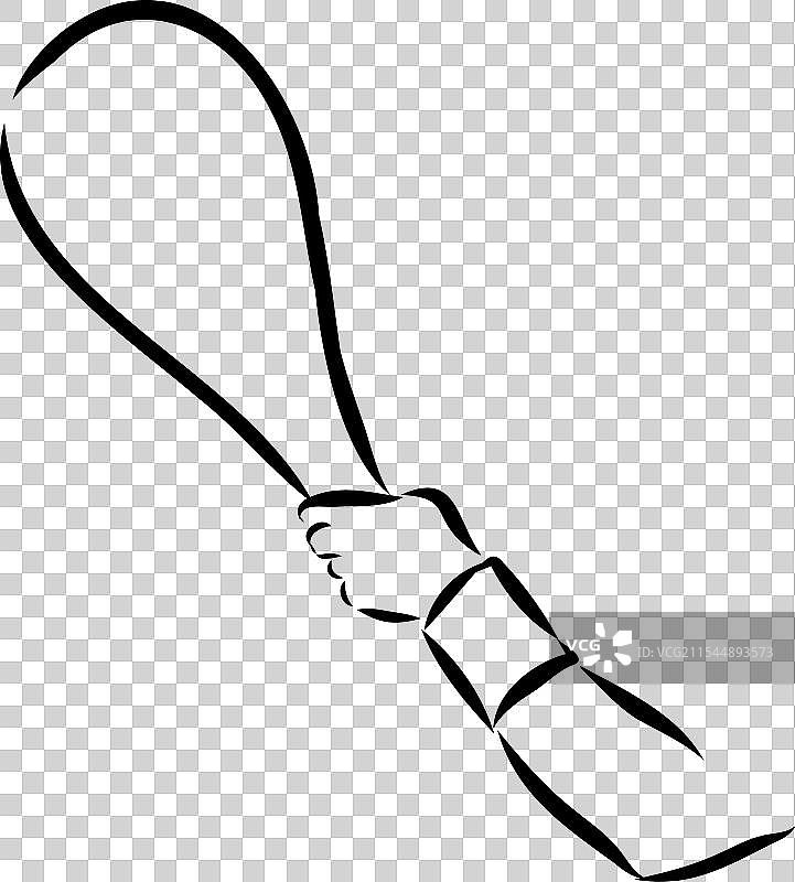 巴斯克球线条图标，正在打巴斯克球图片素材