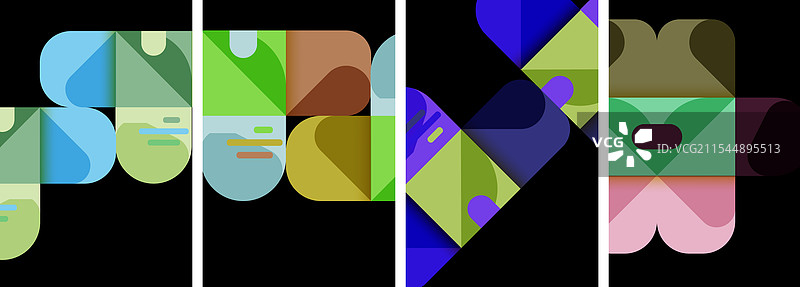 平衡运动几何背景海报图片素材