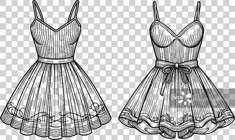 女性滑板裙技术时尚模板图片素材