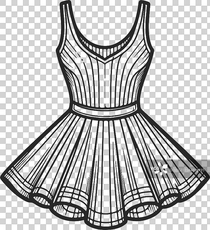 女性滑板裙技术时尚模板图片素材