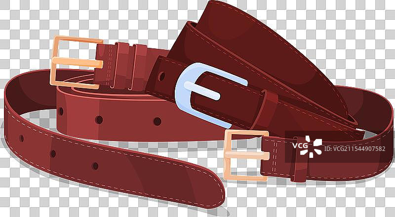 一组男女皮带的元素图片素材