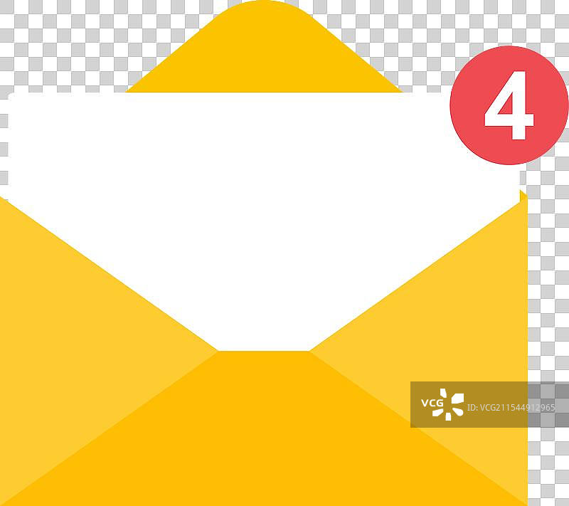 电子邮件商务图标扁平化网页客户端消息标志图片素材