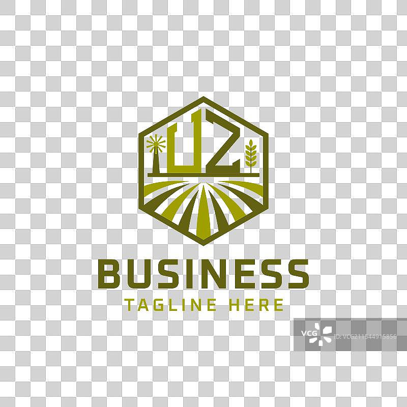 现代乌兹别克斯坦农业农场标志设计图片素材