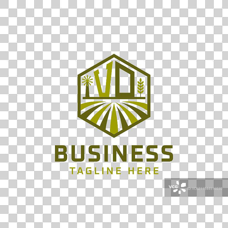 现代VD农业logo设计图片素材
