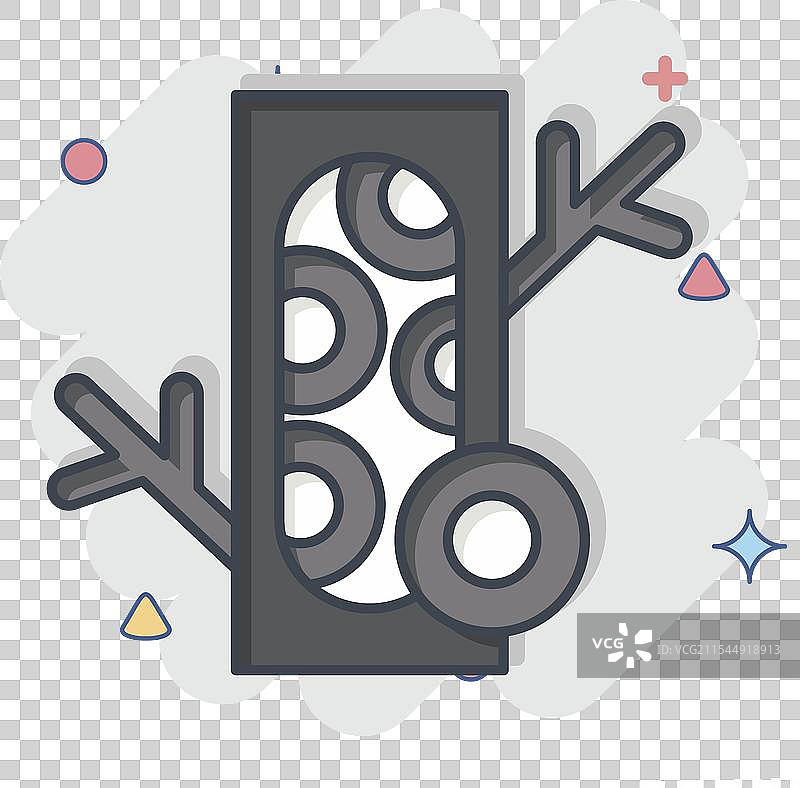 与人类器官相关的血细胞图标图片素材