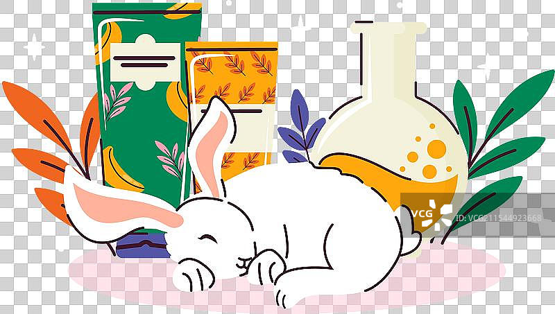 无 cruelty free 化妆品产品图片素材