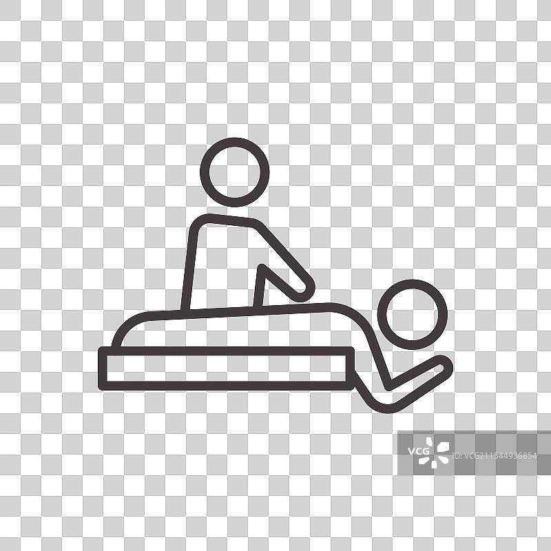 黑色水疗服务图标图片素材