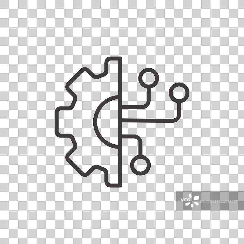 黑色合成笔画图标图片素材