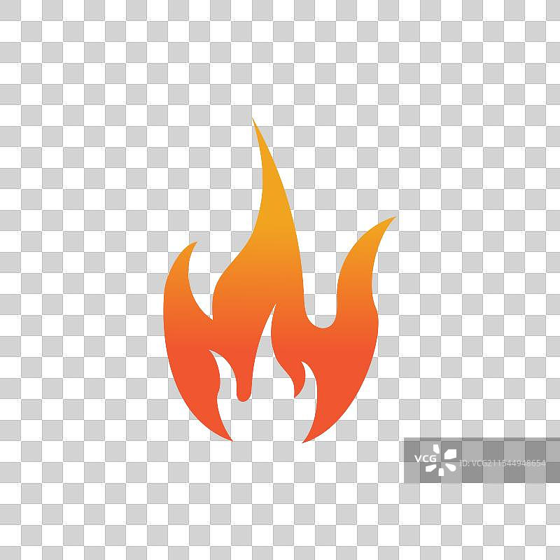 火焰图标设计模板图片素材