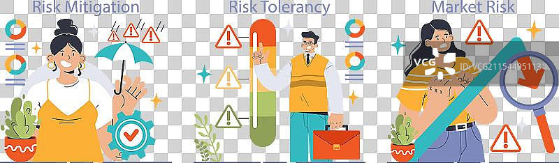 风险管理工具套件图片素材