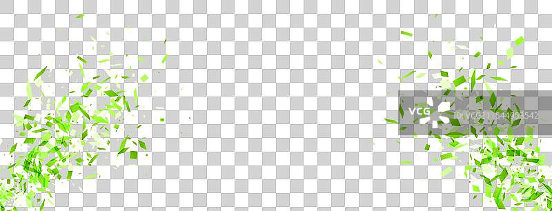 绿色碎片爆炸图片素材