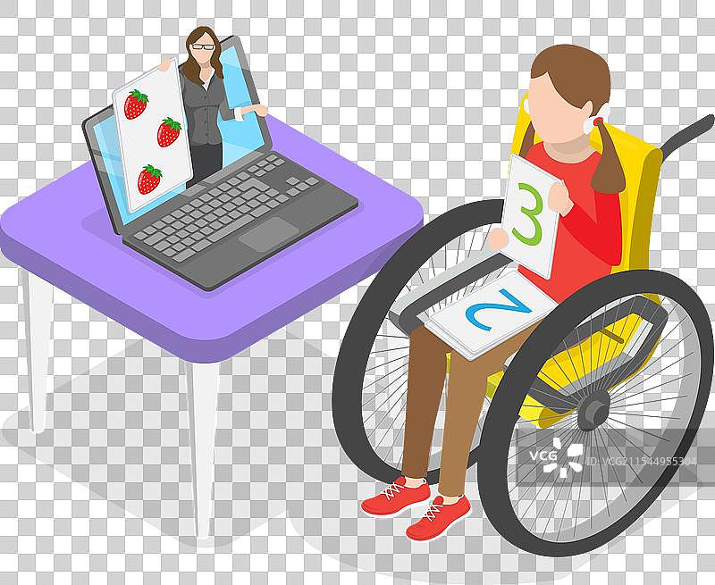 特殊的三维等距平面图图片素材