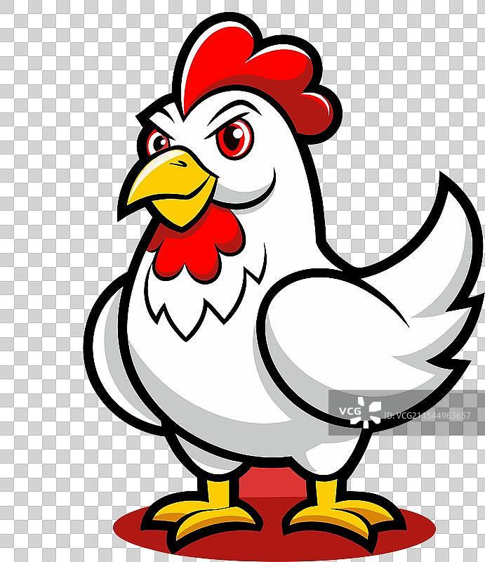 公鸡吉祥物艺术图片素材