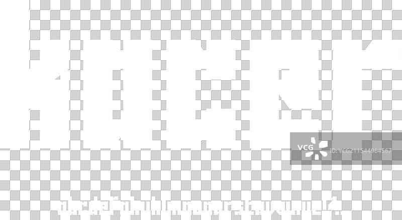 Kacer 压缩字体几何字体粗体图片素材