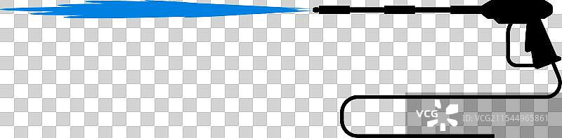 高压水枪图标图片素材