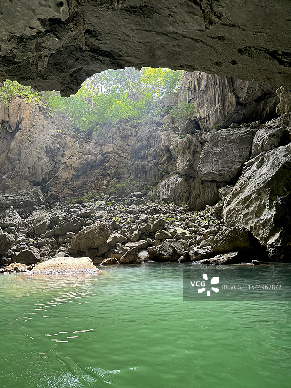 河池巴马盘阳河景区图片素材