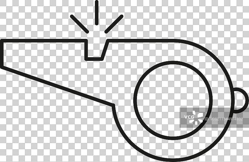 运动哨子图标图片素材