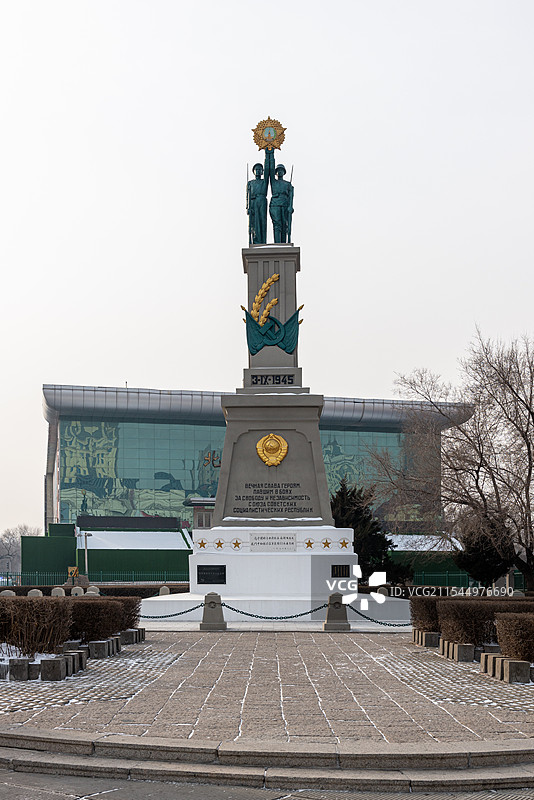 苏军烈士纪念碑图片素材