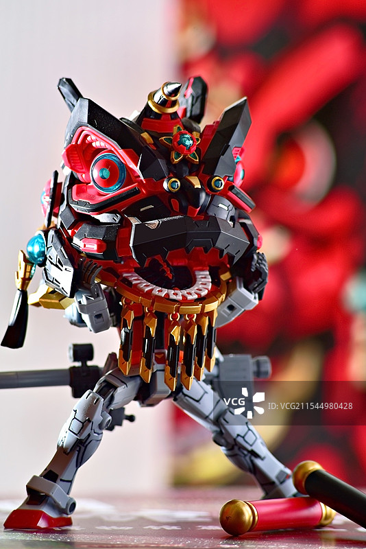 醒狮拜年图片素材