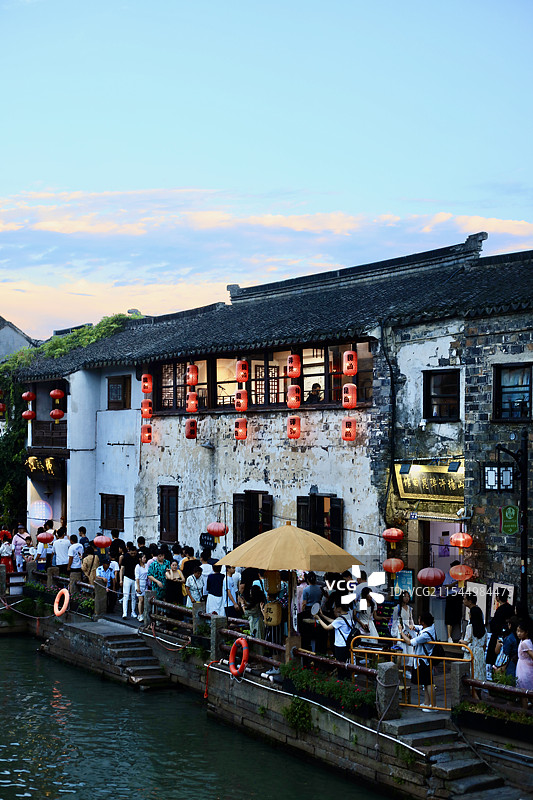 苏州山塘街图片素材