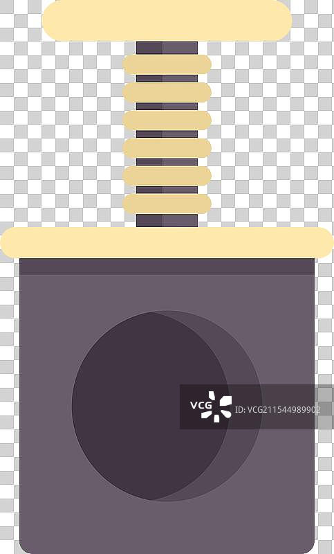 带有悬挂玩具的白色猫抓柱图片素材