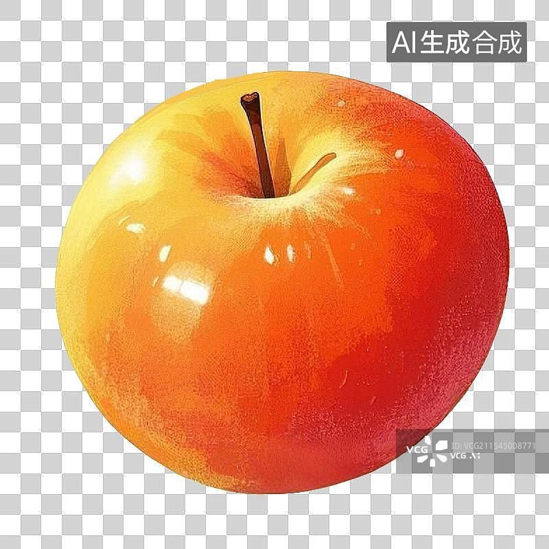 【AI数字艺术】红苹果设计元素图片素材